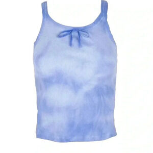 NWT Dannijo Ribbed Tank Top Blue M